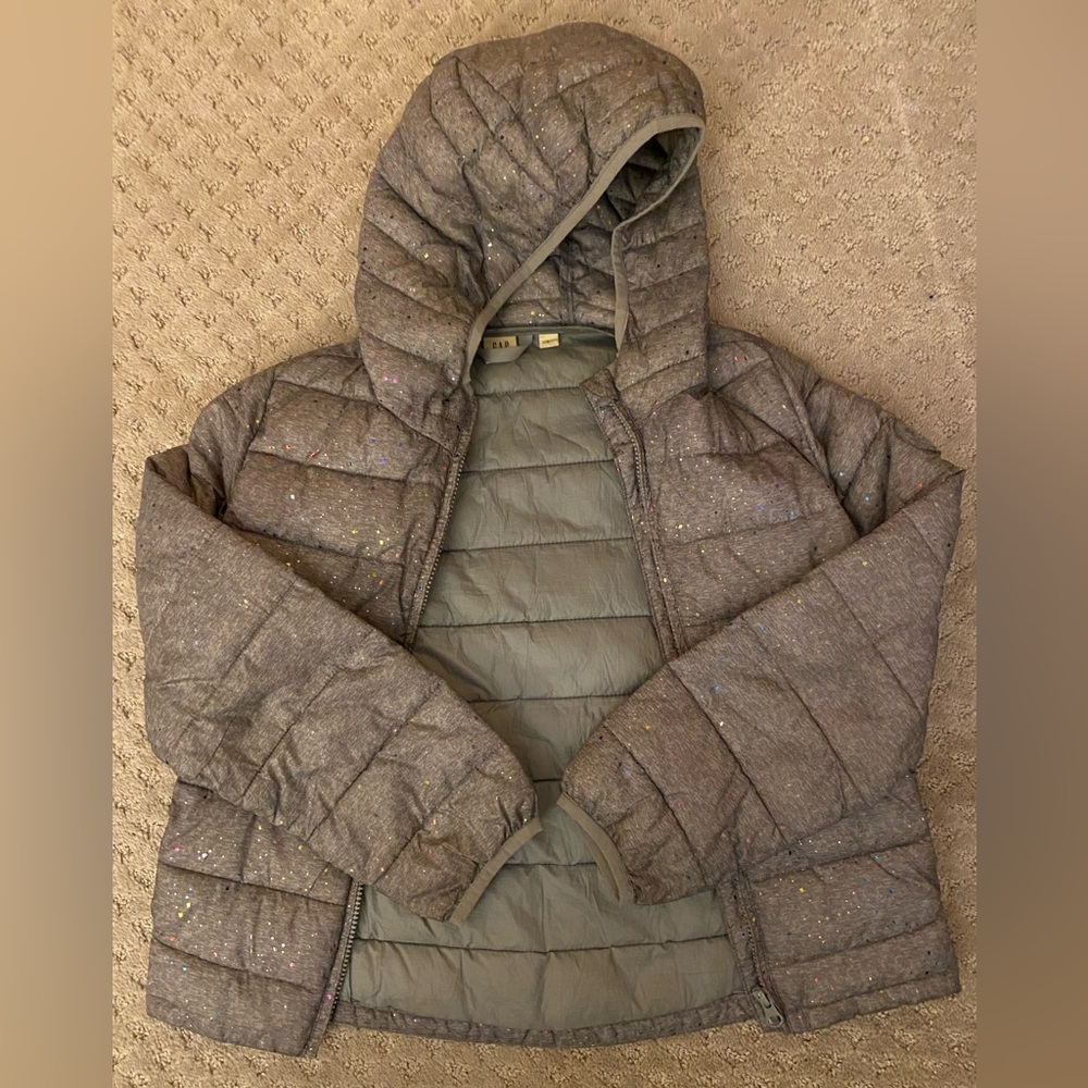 GAP size large (girls) lightweight puffer jacket